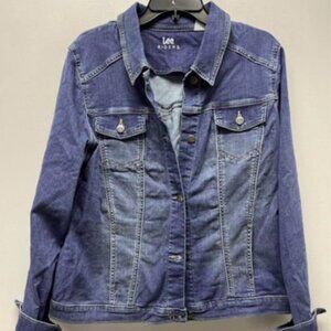 NEW Lee Riders Womens Jean Jacket XL